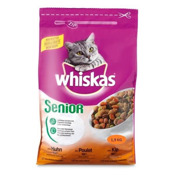 Whiskas Senior 7+ au poulet pour chat