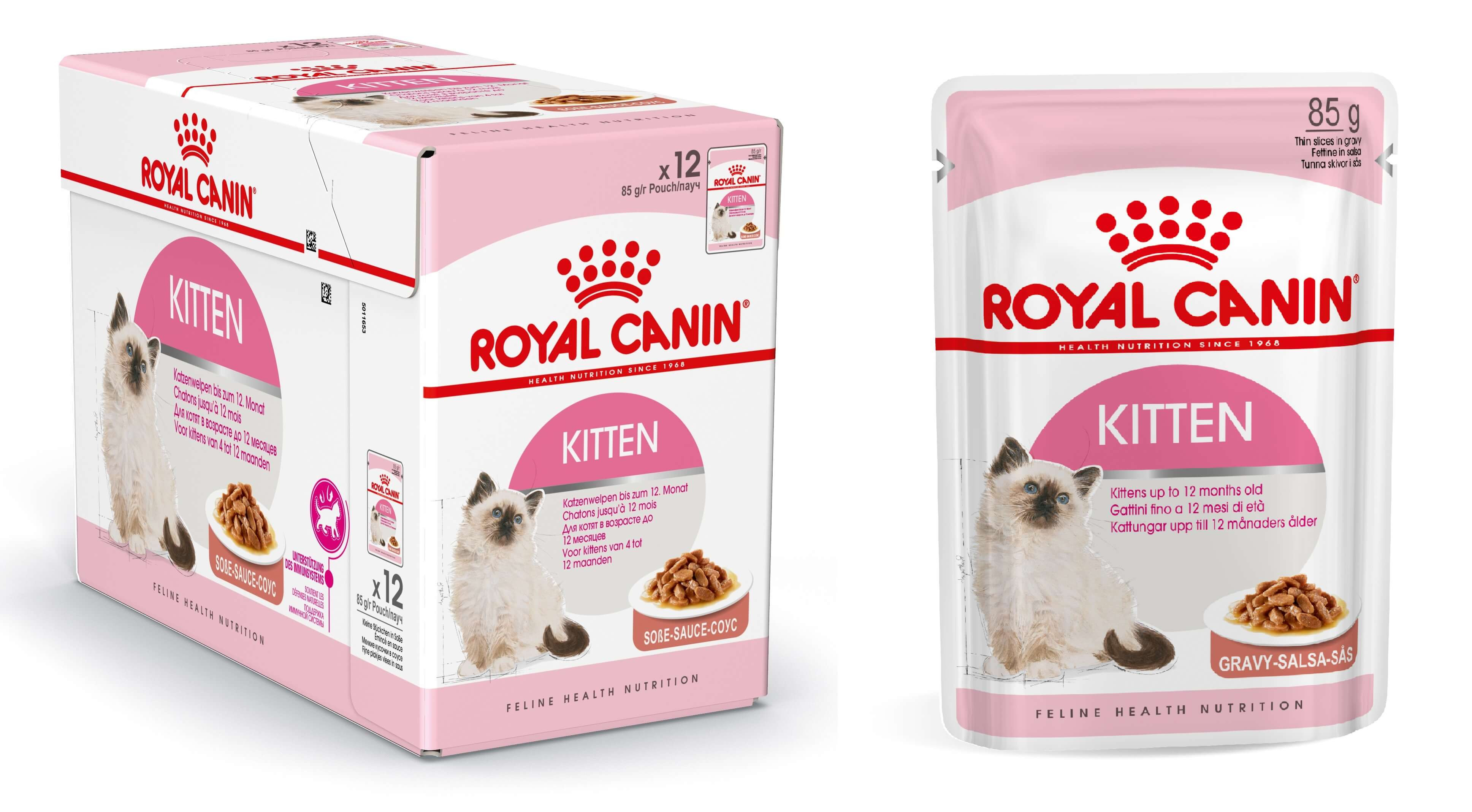 Royal Canin Kitten en sauce pâtée pour chaton Pas cher chez