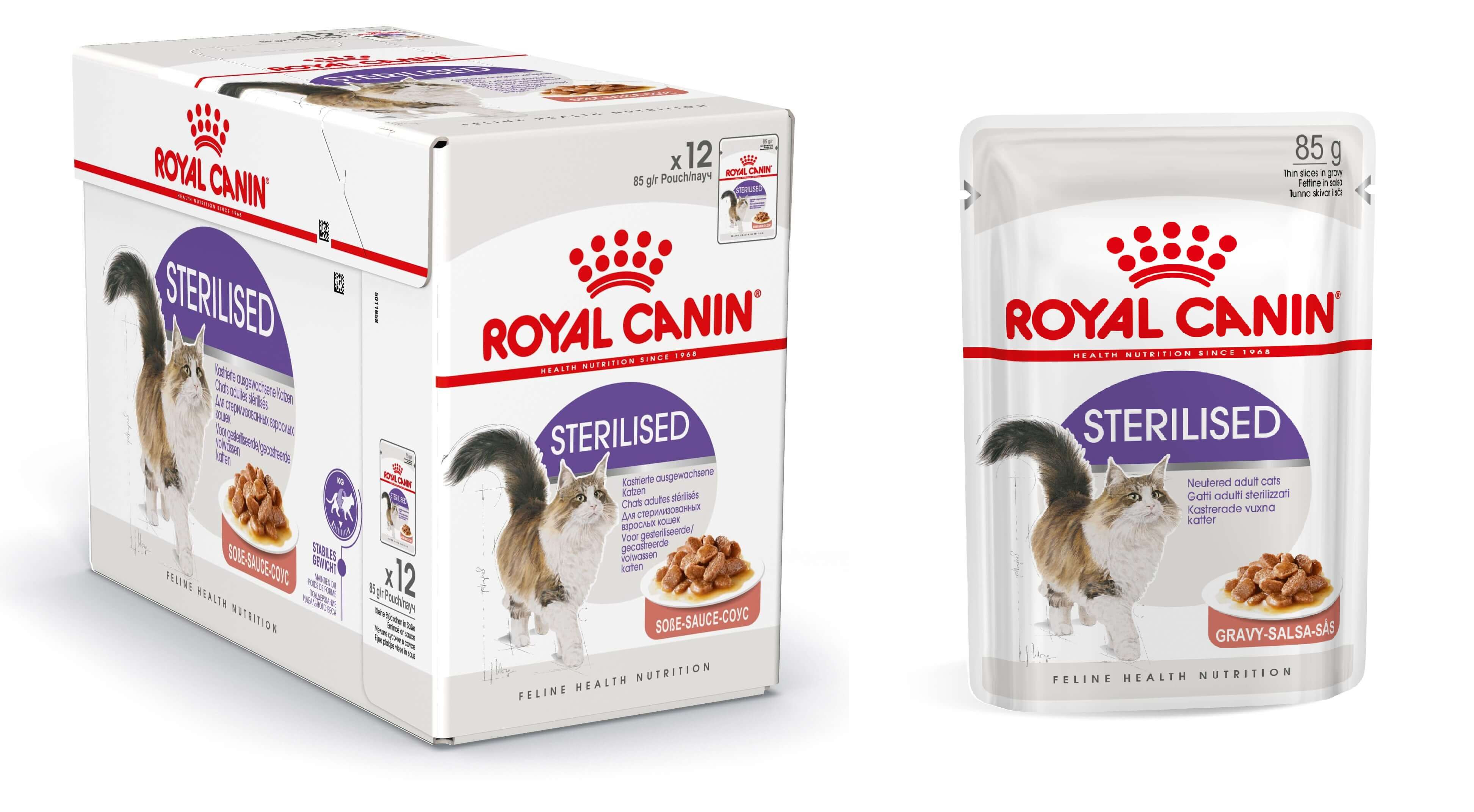 Royal Canin Sterilised in Soße Nassfutter Katze (85 g)