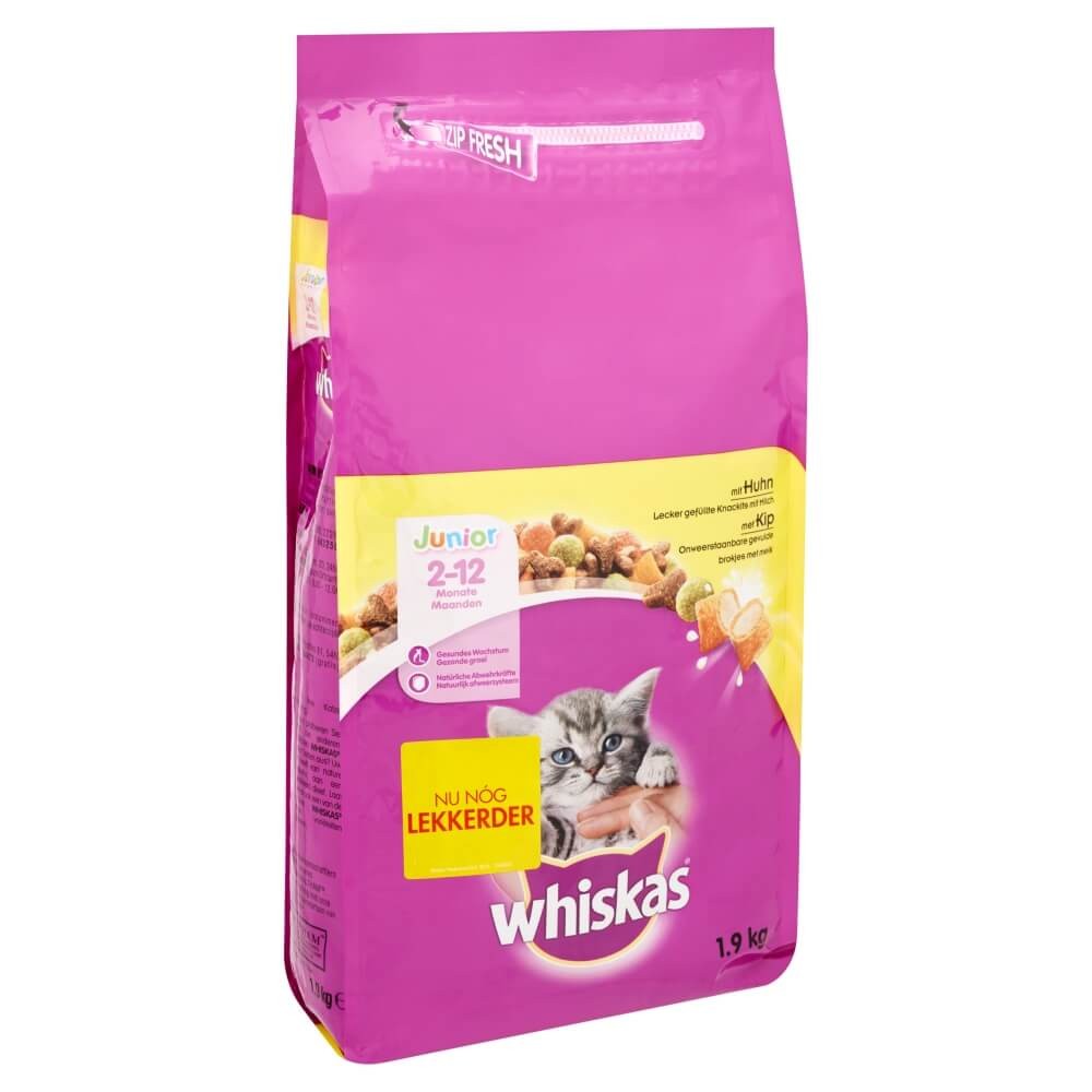 Whiskas Junior au poulet pour chat