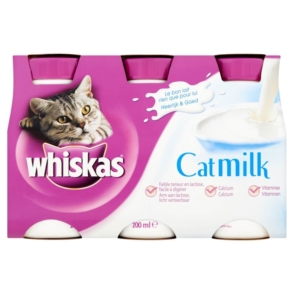 Whiskas Catmilk multipack lait pour chaton (3 x 200 ml)