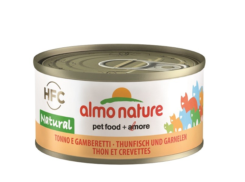 Almo Nature HFC Natural thon et crevettes pour chat (70 g)