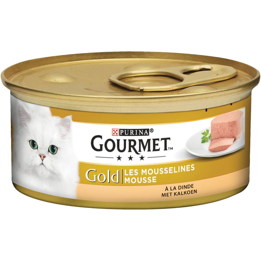 Gourmet Gold Mousse Truthahn Katzenfutter