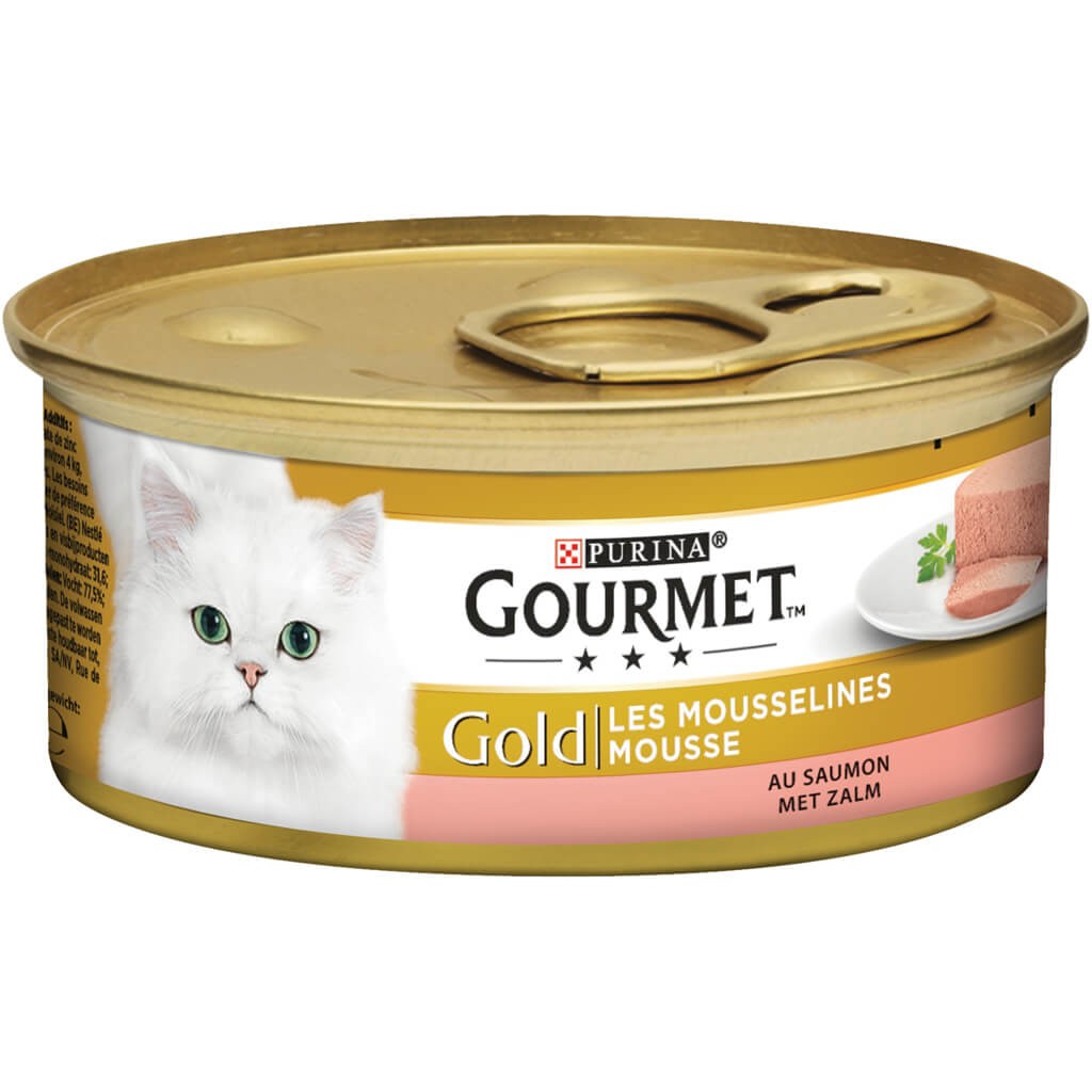 Gourmet Gold Mousse au saumon pour chat