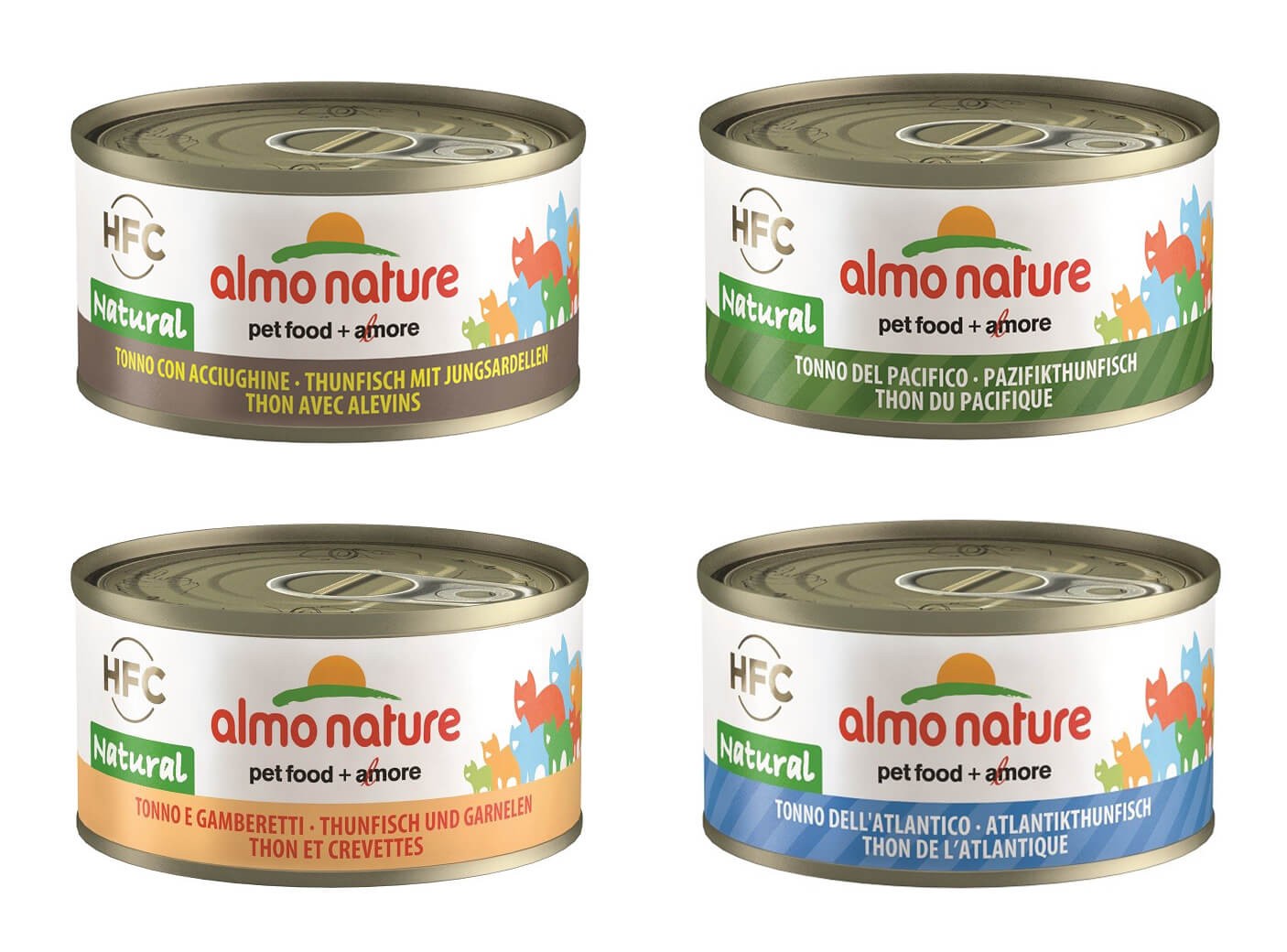 Almo Nature HFC Natural Combipack C Tonijn 24x70 gr