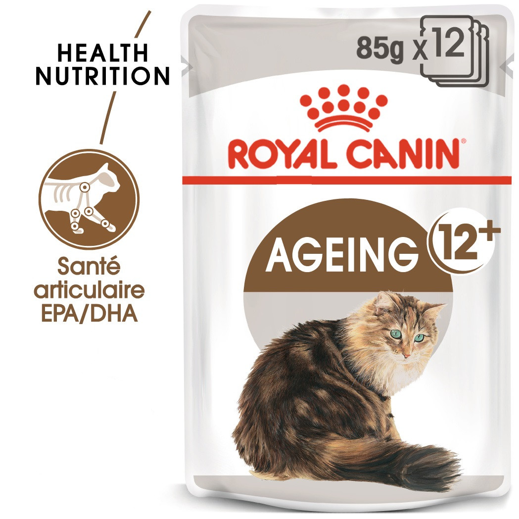 Royal Canin Ageing 12+ pour chat x12 sachets