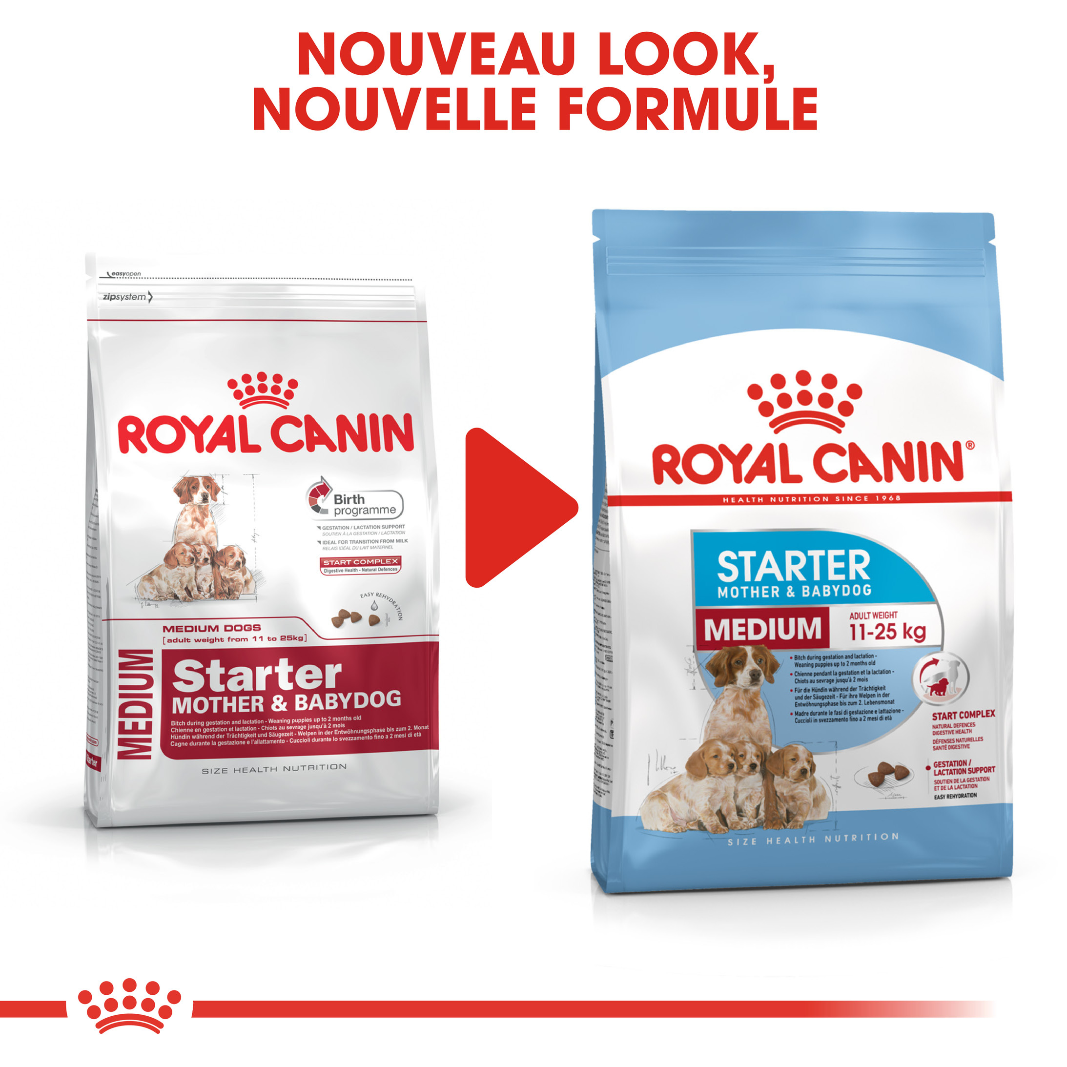 Royal Canin Medium Starter Mother and Babydog