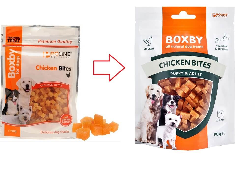 Boxby Chicken Bites Hundesnacks