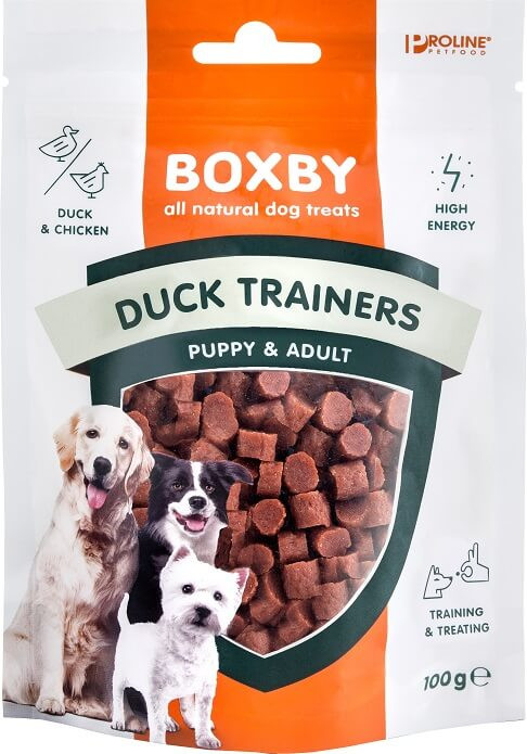 Friandises pour chien au canard Boxby Duck Trainers