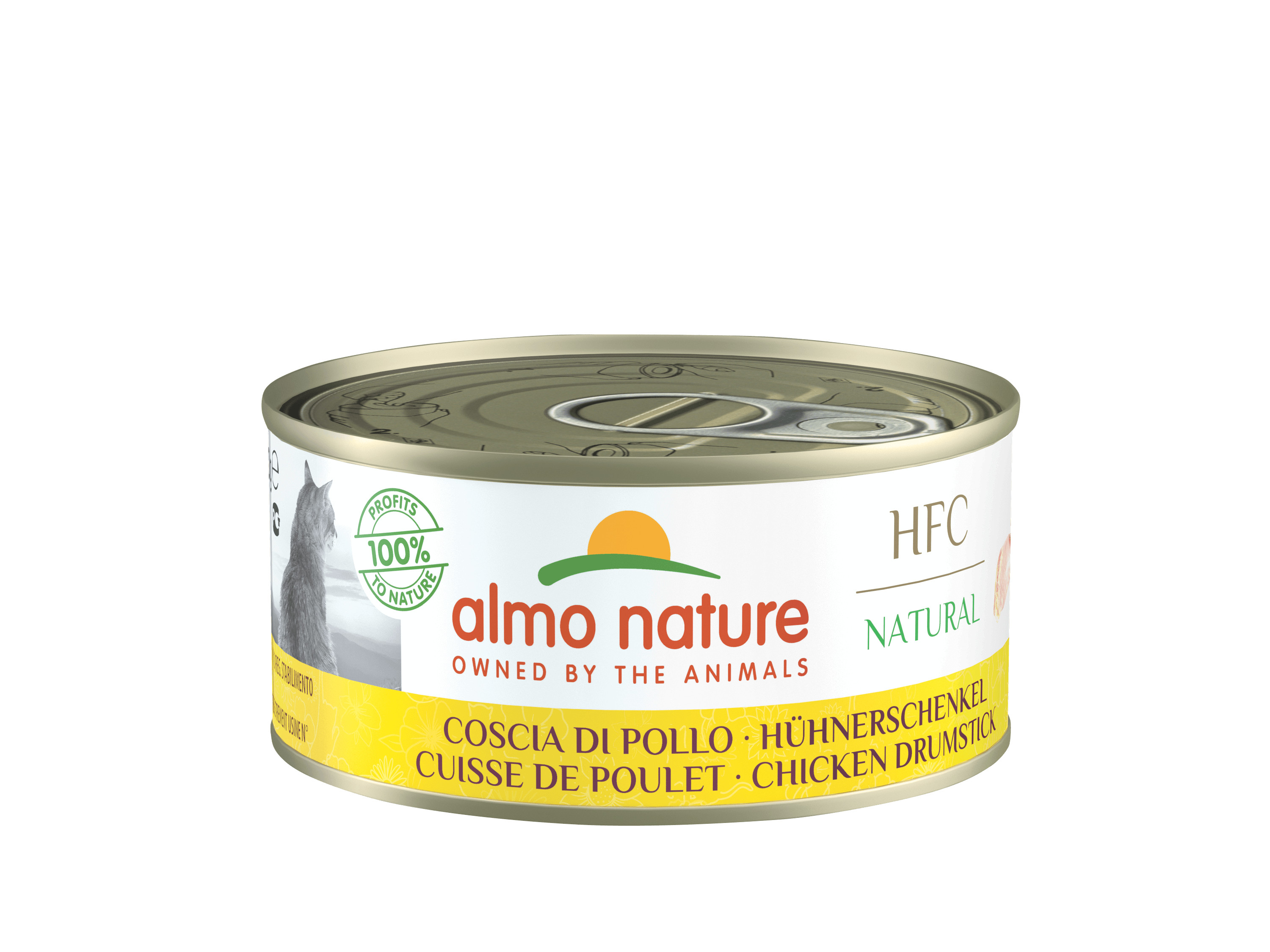 Almo Nature HFC Natural Hühnerschenkel Katzen-Nassfutter (150 g)