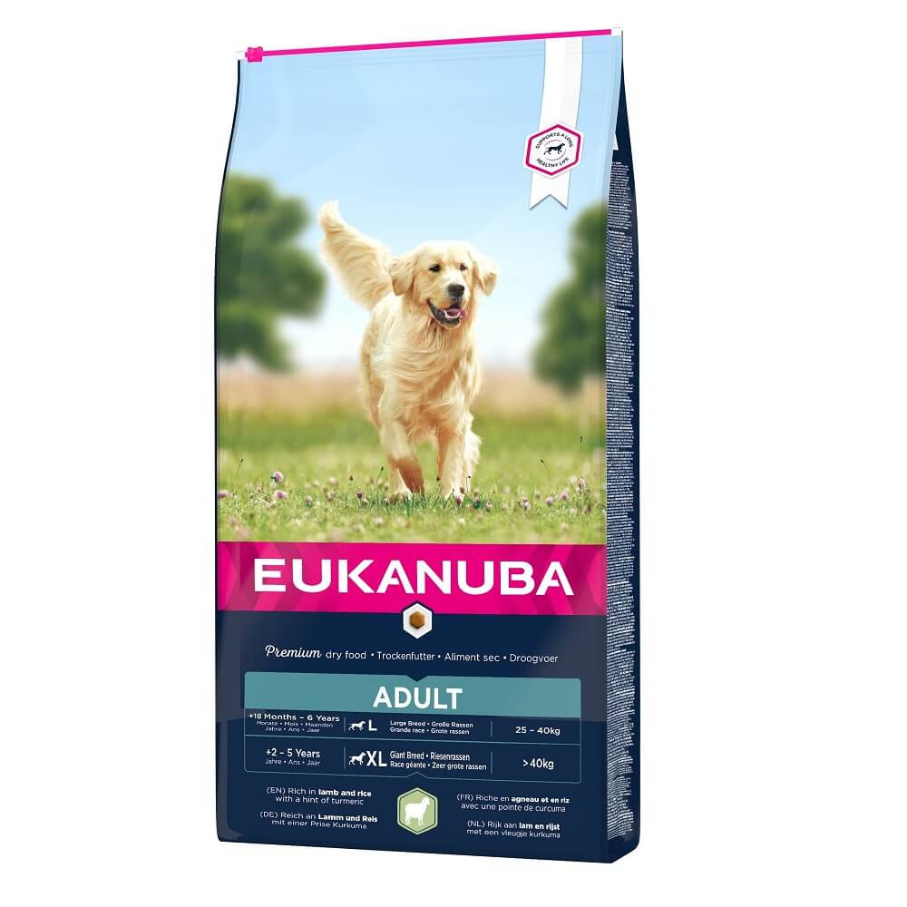 Eukanuba Adult Large Breed agneau riz pour chien