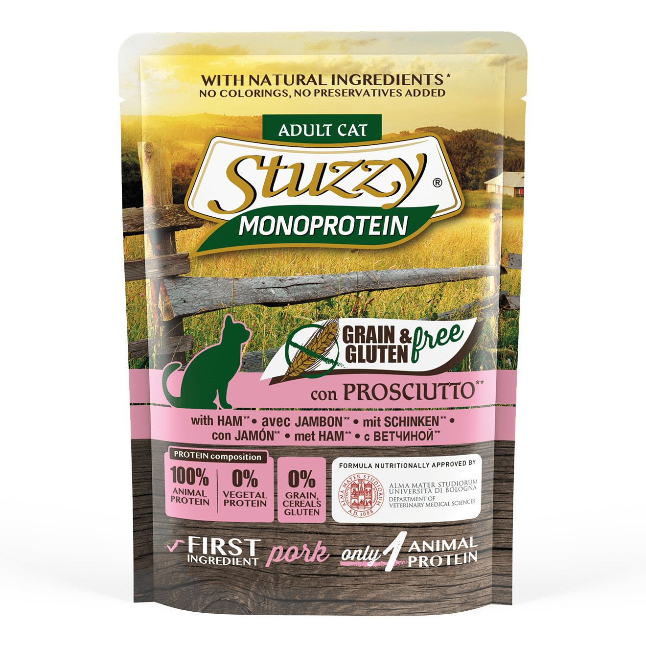 STUZZY Cat Grain Free Monoprotein ham