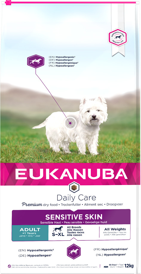 Eukanuba Daily Care Sensitive Skin Hondenvoer