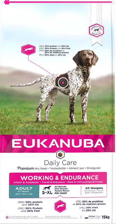Eukanuba Adult Daily Care Leistung & Ausdauer Hundefutter
