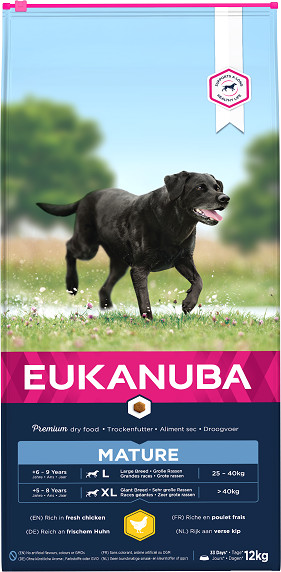 Eukanuba Thriving Mature Large Breed Kip hondenvoer