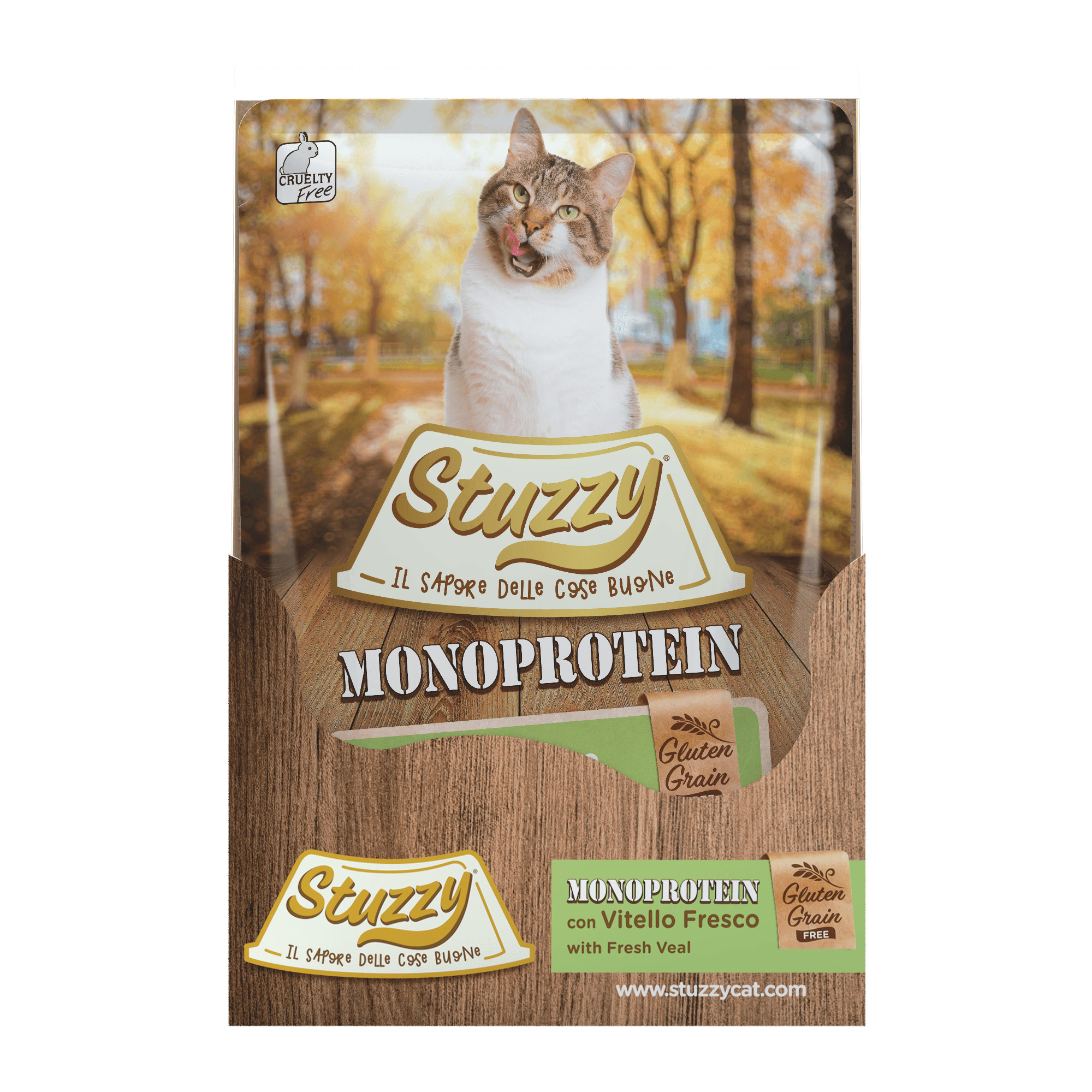 STUZZY Cat Grain Free Monoprotein veal