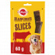 Pedigree Ranchos Lamelles de porc friandises pour chien (60 g)