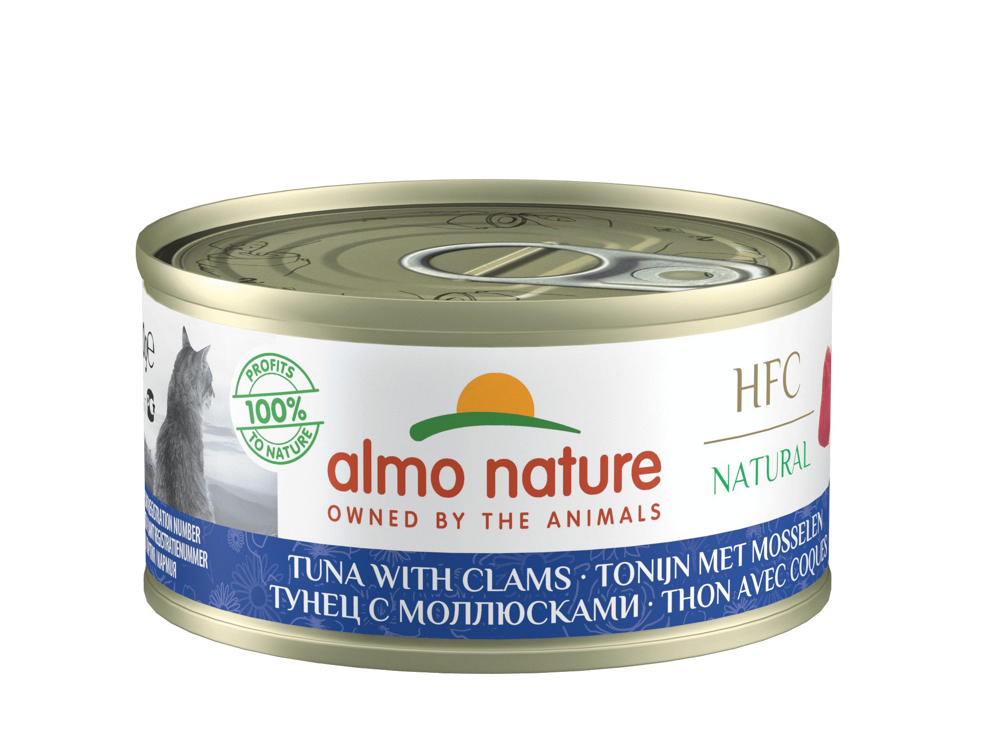 Almo Nature Thon et Palourdes pour chat