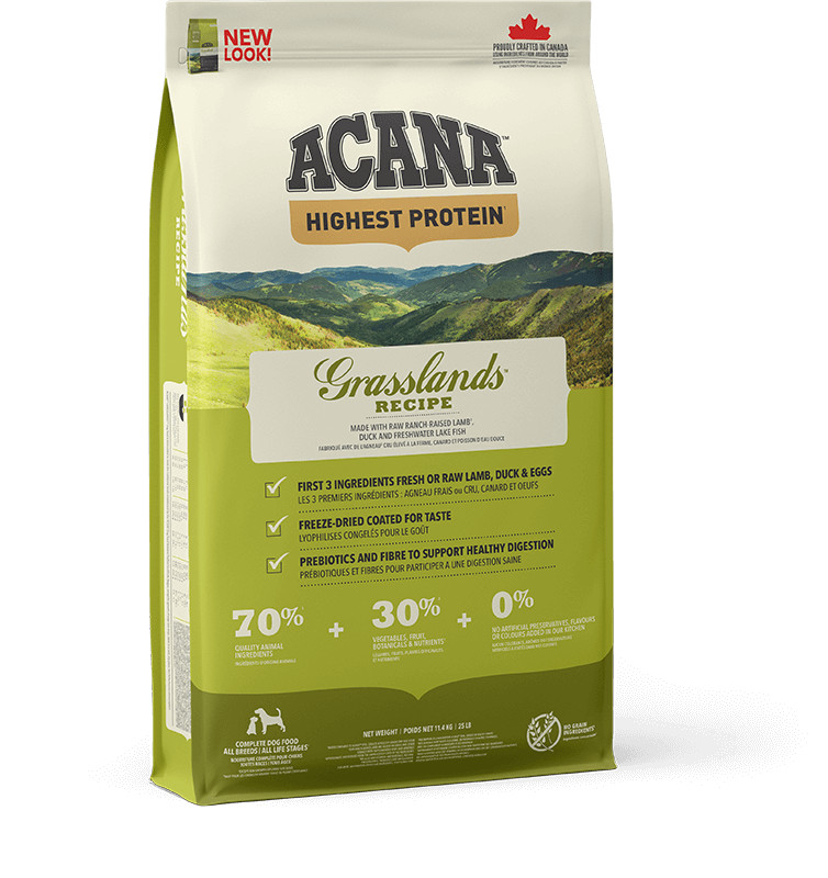 Acana Highest Protein Grasslands Hundefutter