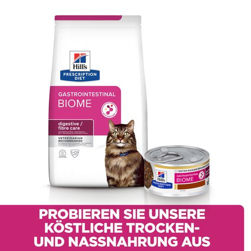 Hill's Prescription Gastrointestinal Biome Digestive/Fibre Huhn Katzenfutter