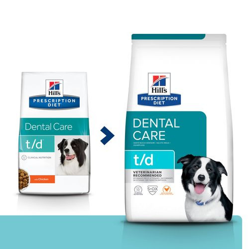 Hill's Prescription Diet T/D Dental au poulet pour chien