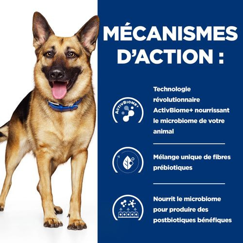 Hill's Prescription Gastrointestinal Biome au poulet pour chien