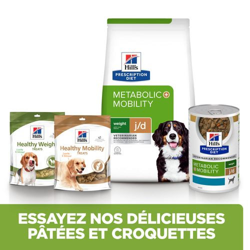 Hill's Prescription Metabolic+Mobility Weight+Joint au poulet pour chien