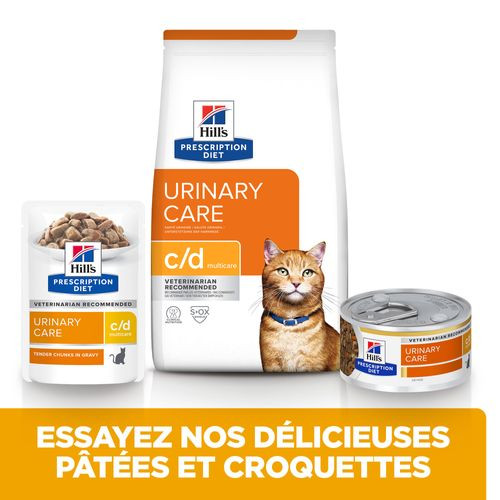 Hill s Prescription Diet C D Multicare Urinary Care au poulet pour