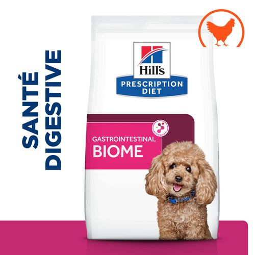 Hill’s Prescription Diet Gastrointestinal Biome Mini au poulet pour chien