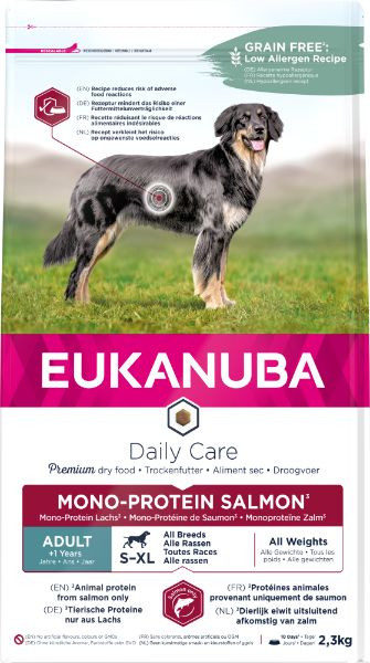 Eukanuba Daily Care Monoprotein zalm hondenvoer