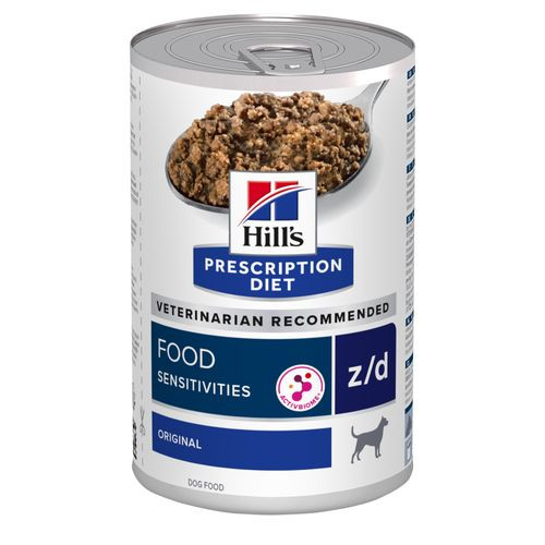 Hill's Prescription Diet Z/D Food Sensitivities pâtée pour chien (boîte)