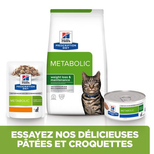 Hill's Prescription Diet Metabolic au poulet pour chat