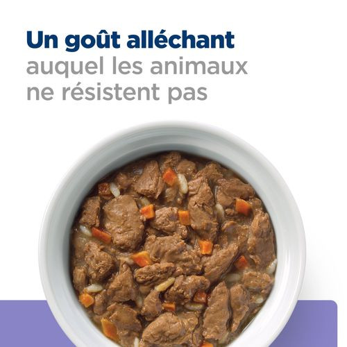 Hill's Prescription Diet I/D Low Fat Digestive mijoté au poulet & aux légumes pour chien (boîte)