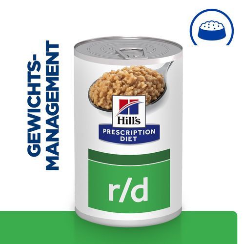 Hill's Prescription R/D Weight Reduction Hundefutter Dose 350 g