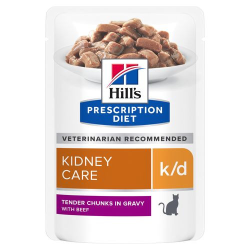 Hill’s Prescription K/D Kidney Care pâtée au bœuf pour chat