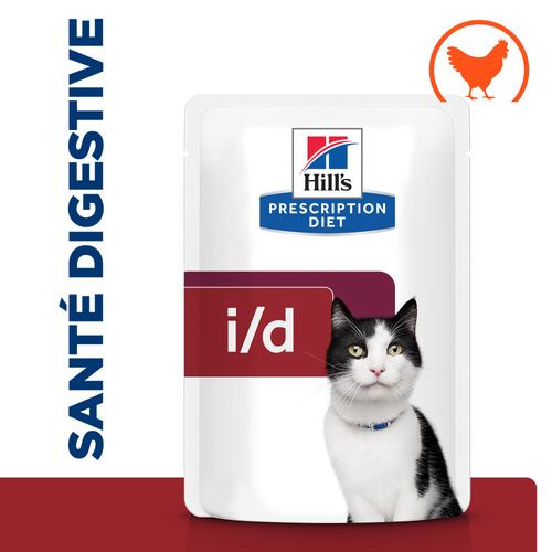 Hill's Prescription Diet I/D Poulet Sachet 85g pour Chat