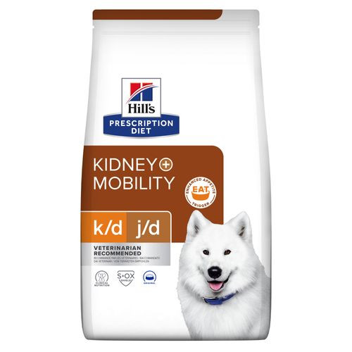 Hill's Prescription Diet K/D J/D Kidney + Mobility pour chien