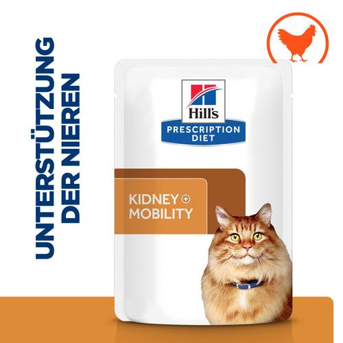 Hill's Prescription K/D+Mobility Kidney+Joint Care Katze 85 g