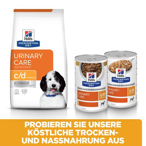 Hill's Prescription C/D Multi Urinary Care Eintopf 354 g Dosen Hundefutter