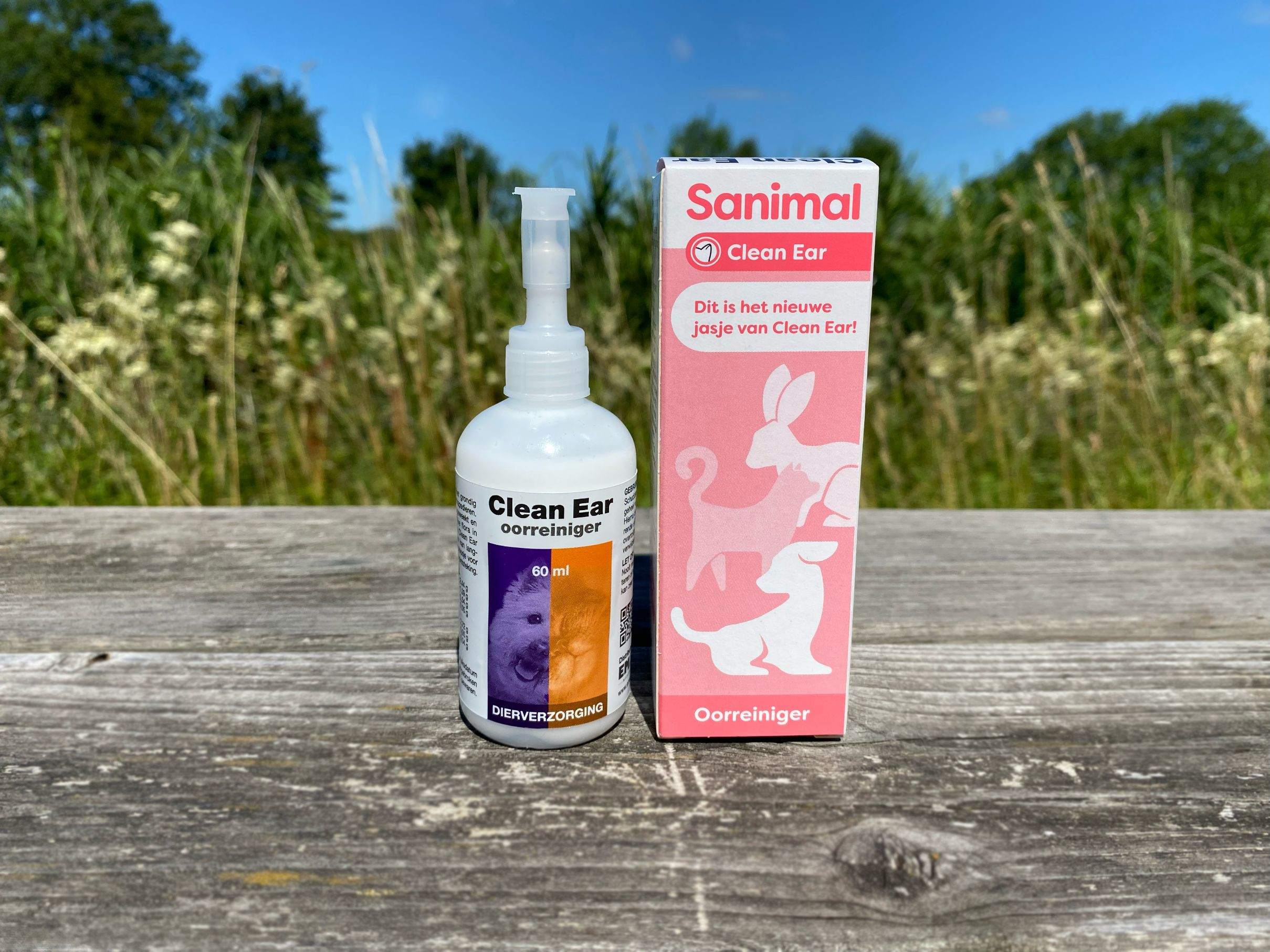 Sanimal Clean Ear Ohrreiniger für Haustiere