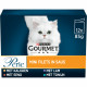 Gourmet Perle Les Filettines en sauce - dinde, canard, thon, agneau - pâtée pour chat
