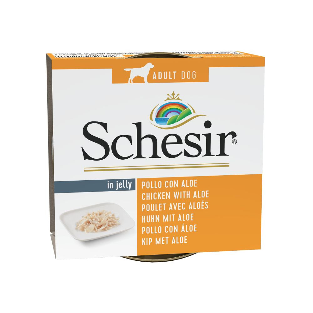 Schesir au poulet avec aloès pâtée pour chien