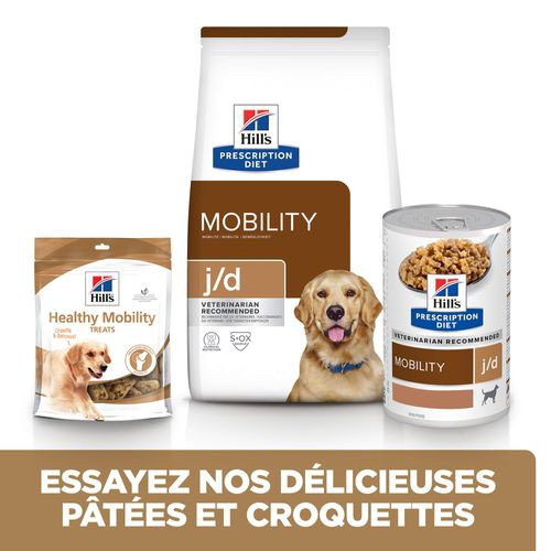 Hill's Prescription Diet J/D Mobility pâtée à l'agneau pour chien (boîte)