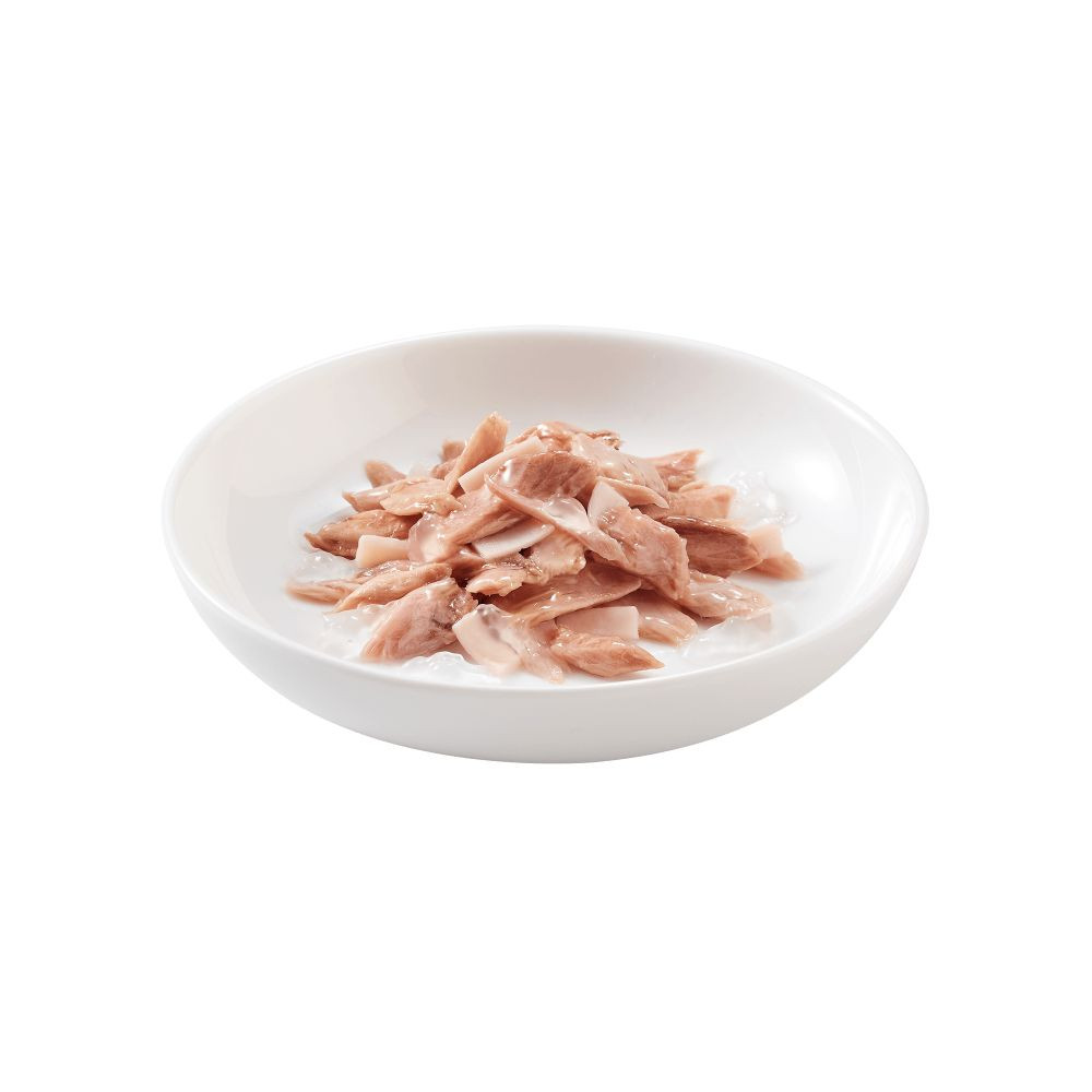 Schesir tonijn met kipreepjes (jelly) natvoer kat (zakjes 85 g)