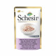 Schesir au thon, poulet avec jambon (gelée) pâtée pour chat (sachets 85g)