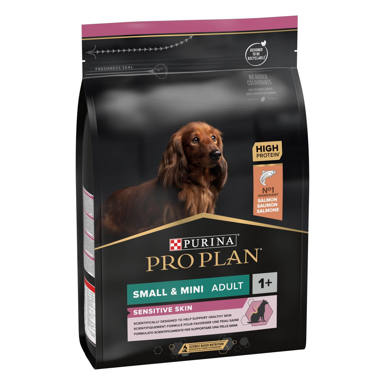 Pro Plan Small & Mini Adult Sensitive Skin au saumon pour chien