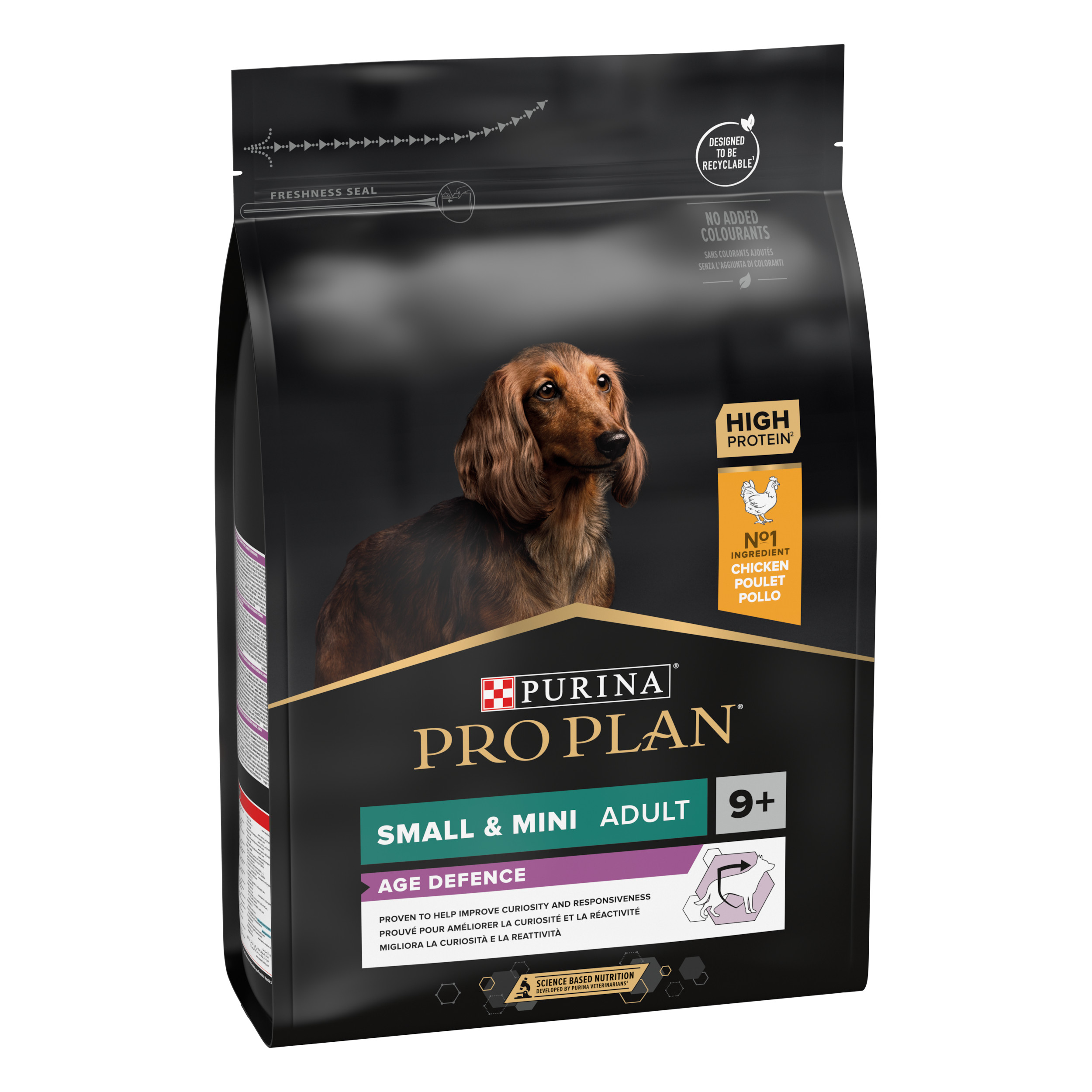 Pro Plan Small & Mini Adult 9+ Age Defence mit Huhn Hundefutter