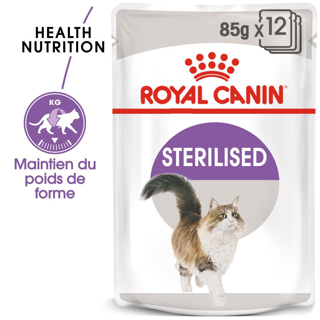 Royal Canin Sterilised in jelly natvoer kat (85 g)