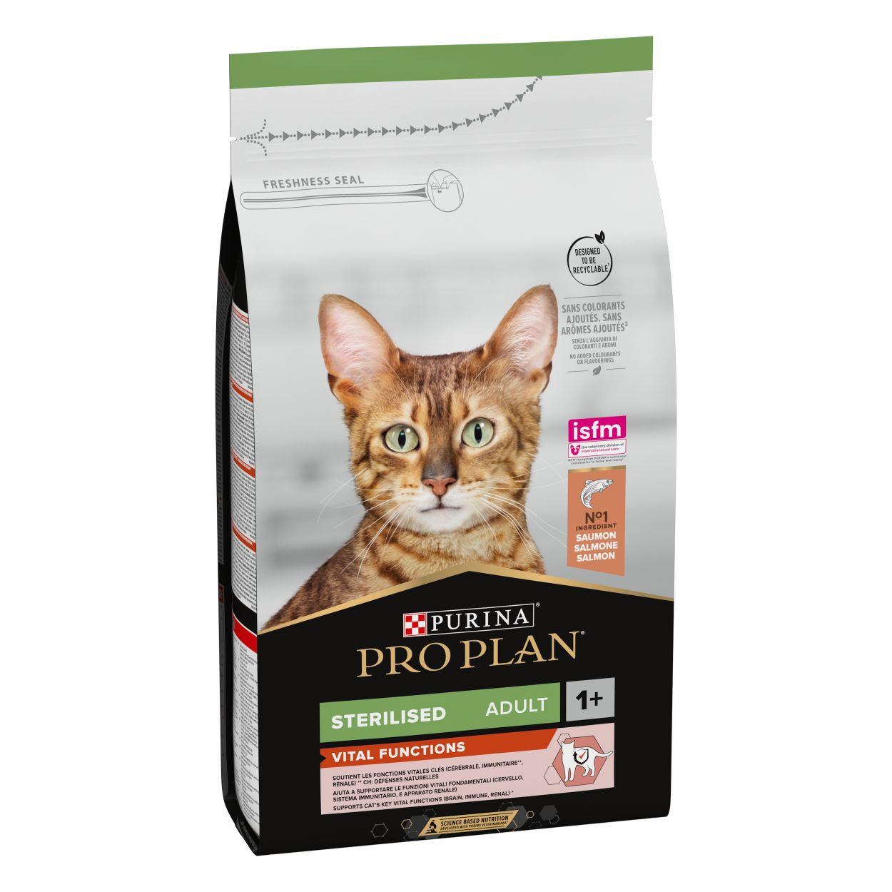 Pro Plan Sterilised Adult Zalm Optisenses kattenvoer