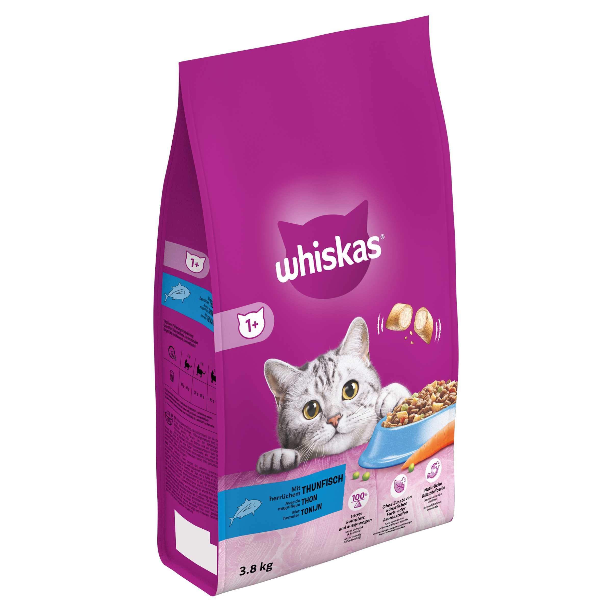 Whiskas Adult 1+  mit Thunfisch Katzenfutter